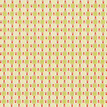 Strawberries & Rhubarb 20404-14 Granny Smith by Fig Tree & Co. for Moda Fabrics REM