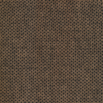 Woven Wools W1101-BLACK Dot Black by Riley Blake Designs