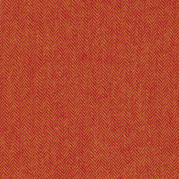 Woven Wools W1102-ORANGE Herringbone Orange by Riley Blake Designs