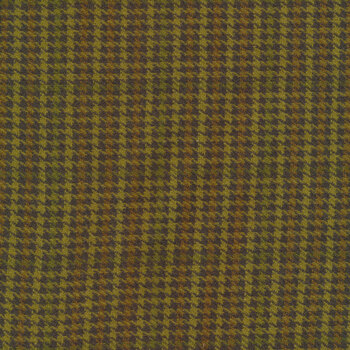 Woven Wools W1104-GREEN Plaid Green by Riley Blake Designs REM #2