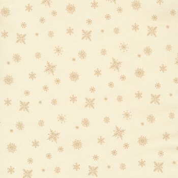 Christmas at Buttermilk Acres C10909-CREAM Snowflakes Cream by Riley Blake Designs