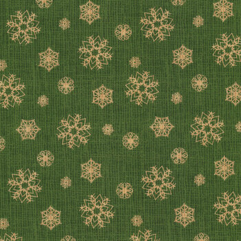 Postcard Holiday 4442-G Snowflake by P&B Textiles