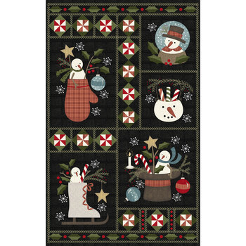 Snowdays Flannel 9931-JK Snowdays Panel by Maywood Studio
