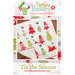 The front of the 'Tis the Season pattern showing the finished quilt