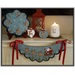 And to All A Good Night Christmas mantel banner and candle mat pattern