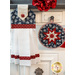 The coordinating American Gathering Hanging Towel and Hot Pad