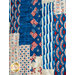 Blue patriotic fabrics used in the Standing Strong Quilt - America the Beautiful