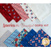     Trip Around The World Quilt Kit - America the Beautiful - Oops Kit
