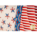 The blue accent stripe on the America the Beautiful Magic Pillowcase