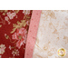 The pink accent stripe between burgundy and cream fabrics in the Sweet 16 Magic Pillowcase