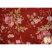 Beautiful florals on a burgundy background