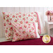 The coordinating pink Travel Size pillowcase made with Sophie fabrics