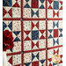 The beautiful Ohio Star blocks in the Patriotic Star Quilt