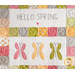 Quilt block with the embroidered words 