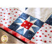 Border stars in the Land of Liberty Strippy Stars Table Runer