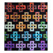 The Floragraphix V Simplify Quilt flat on a white background