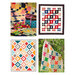 4 colorful quilts included in The Big Book of Quick-to-Finish Quilts