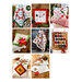 'Tis the Season for Quilting back cover featuring a variety of holiday themed quilting projects.