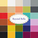 A collage of fabrics included in the Beyond Bella collection