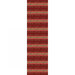 A full image of the Evergreen Bows red border stripe repeat