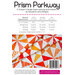 The back of the Prism Parkway Quilt Pattern by Sassafras Lane Designs