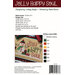 The back of the Jolly Happy Soul Cross Stitch pattern by Primrose Cottage showing a list of suggested floss colors.