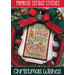 The front of the Christmas Wishes Cross Stitch pattern by Primrose Cottage showing the finished project.