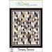 The front of the Simply Serene quilt pattern by Pleasant Valley Creations