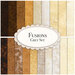 A collage of fabrics included in the Fusions Brown FQ Set