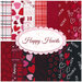 A collage of fabrics from the Happy Hearts FQ Set