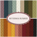 An image of a collage of fabrics included in the Buttermilk Blenders collection