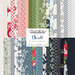 Collage image of fabrics included in Dwell Layer Cake