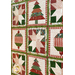 A side angle of a Countdown to Christmas Quilt.