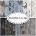 A collage of fabrics included in the Wild Woods Lodge 15 FQ Set by Wilmington Prints