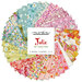 Collage of fabrics in Jolie charm pack