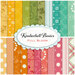 Collage of fabrics included in Full Bloom FQ Set