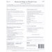 back of Shamrock Ridge pattern booklet listing pattern specifications