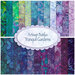collage of all fabrics included in Artisan Batiks Tranquil Gardens Collection
