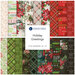 Collage image consisting of scans of all of the fabrics in the Holiday Greetings collection