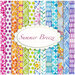 A collage of fabrics included in the Summer Breeze fabric collection by In The Beginning Fabrics