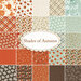 A collage of fabrics included in the Shades of Autumn 5
