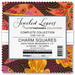 digital image of Charm Squares for Jeweled Leaves collection