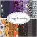 collage of all sku's that are included in Happy Haunting fabric collection