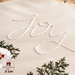A close up of hand embroidered 