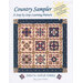 front of country sampler quilt pattern