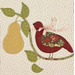 details of A Vintage Christmas block