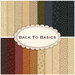 collage of all fabrics in the Back to Basics collection
