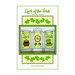 Front of the Luck of the Irish table top display pattern featuring 