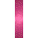 full ombre image of magenta ombre pattern with gold metallic snowflakes