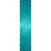 full ombre image of turquoise ombre pattern with silver metallic snowflakes